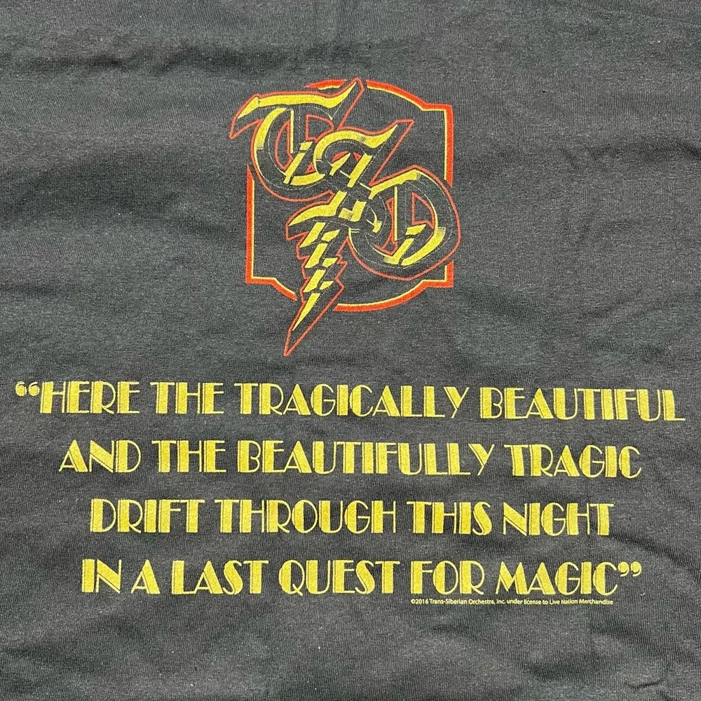 NWOT Gildan Trans-Siberian Orchestra Ghosts of Christmas Eve Graphic T-Shirt 2XL - Picture 5 of 7